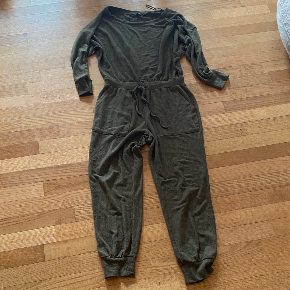 Express Olive Jumpsuit for Women